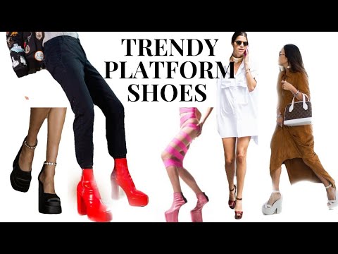 Video: Platform shoes for spring