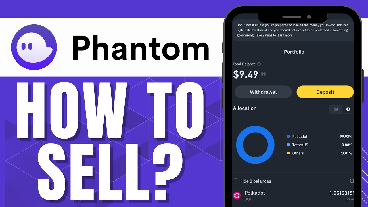 HOW TO SELL ON PHANTOM WALLET STEP BY STEP - YouTube