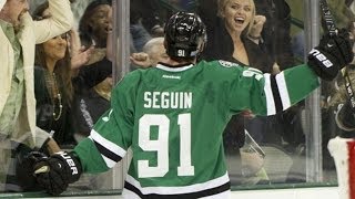 Tyler Seguin registers a natural hat trick