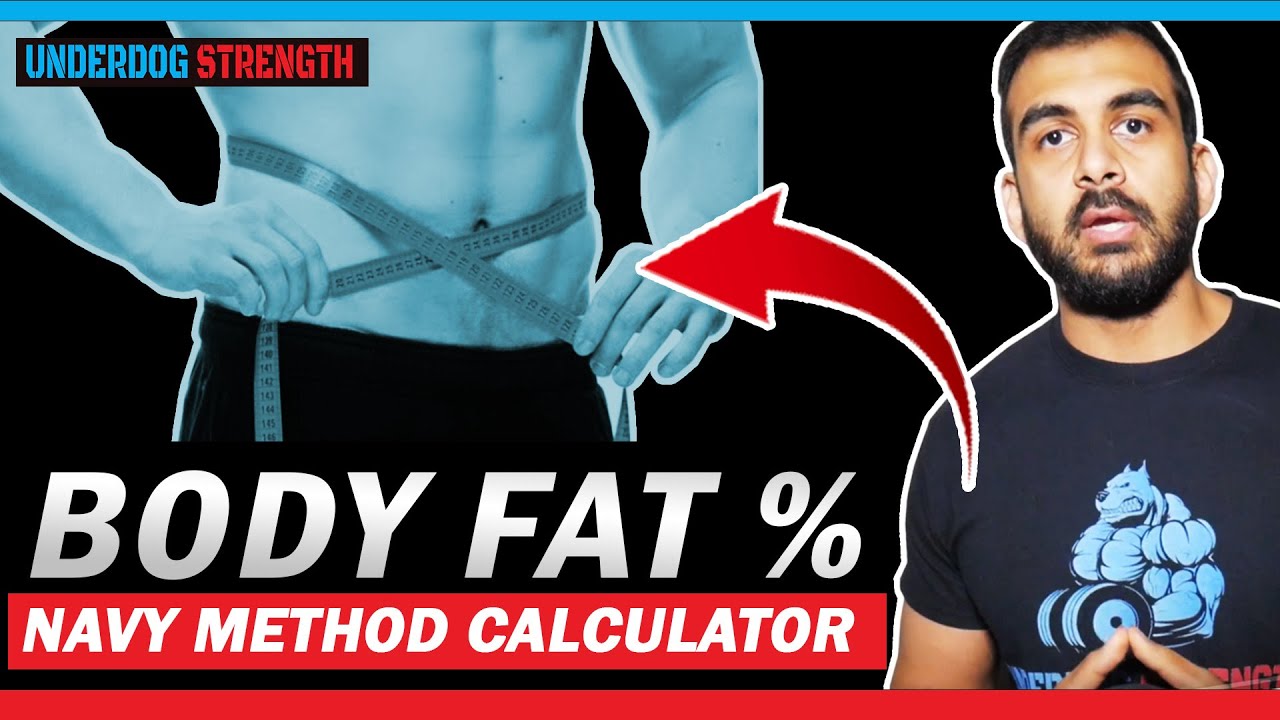 navy method body fat calculator