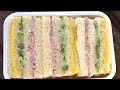 Three color sandwich (Samsaek sandwich : 삼색샌드위치)