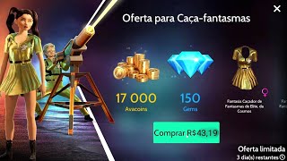 Comprando a oferta Caça-fantasmas no Avakin Life