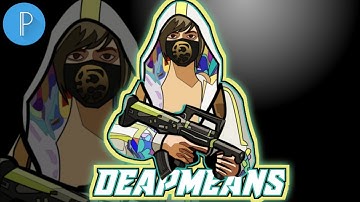 How to make Mascot Logo Like Soul Mortal And 8 Bit On Android in just 5 Minutes