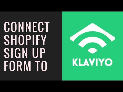 How to Connect Klaviyo Signup Form to Shopify Store