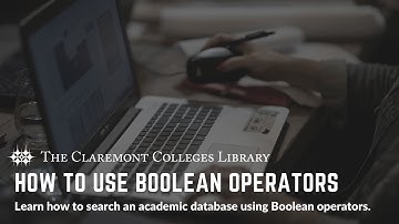 Learn How to Use Boolean Operators in a Database