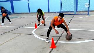 ejercicios de dribling Baloncesto