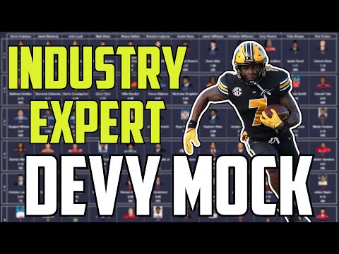 INDUSTRY EXPERT Startup DEVY Mock Draft | Future Dynasty Players
