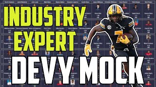 INDUSTRY EXPERT Startup DEVY Mock Draft | Future Dynasty Players