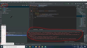 minSdkVersion 14 cannot be smaller than version 16 declared in library
