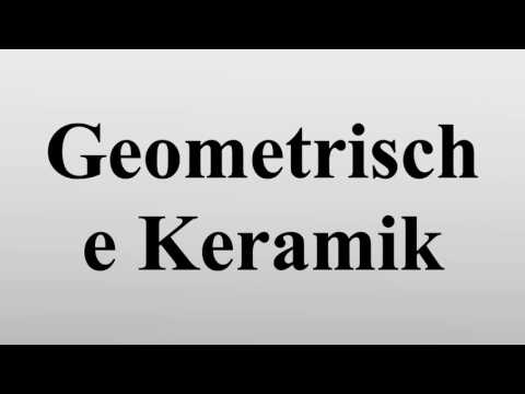 Video: Was ist geometrische Keramik?