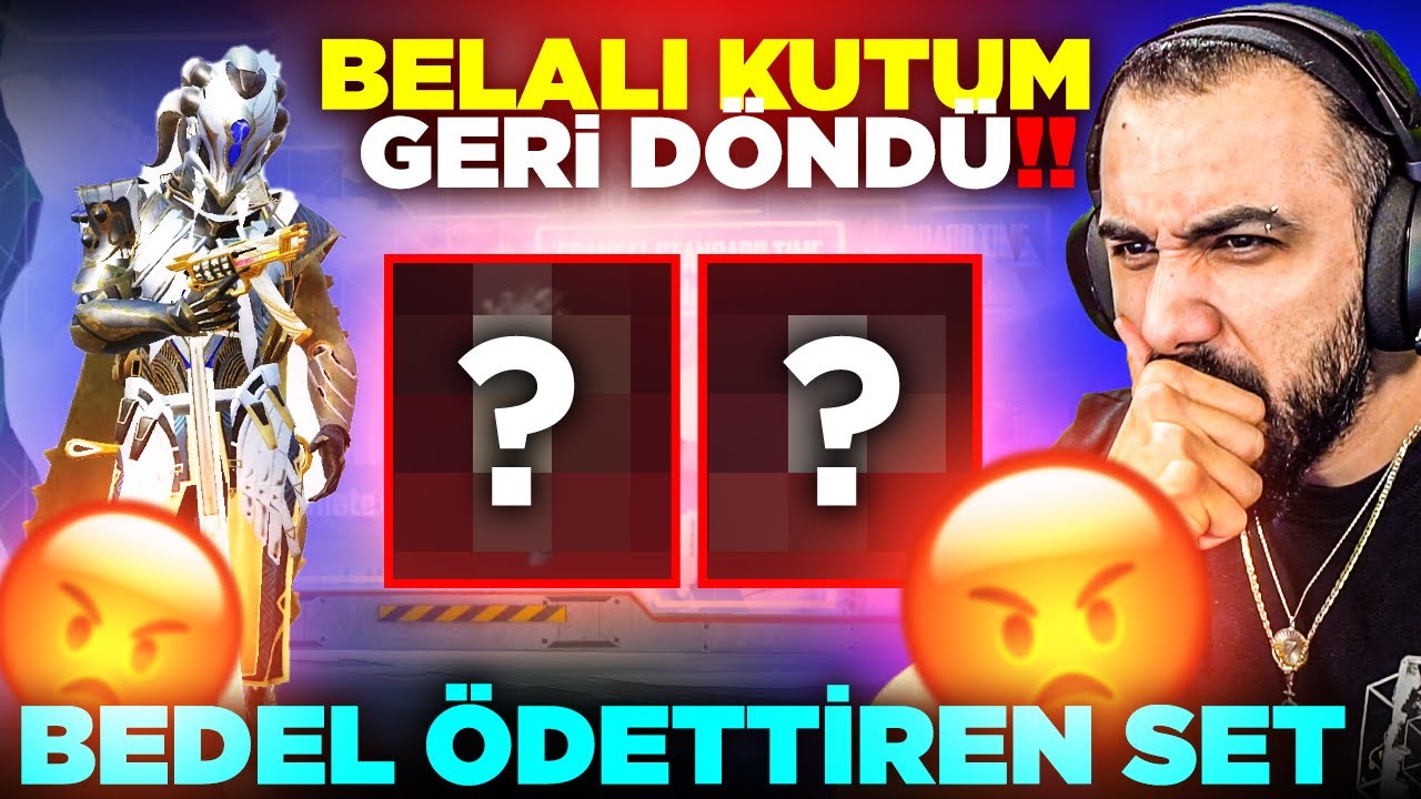 EN BELALI KUTUM GELDİ!! 😡 BU SET RESMEN BEDEL ÖDETTİRİR! | PUBG MOBILE