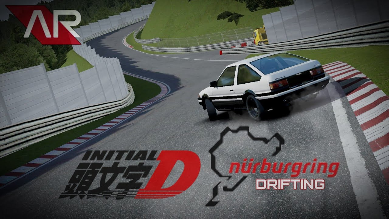 Takumi Drifting the Nürburgring • ASSOLUTO RACING | Initial D