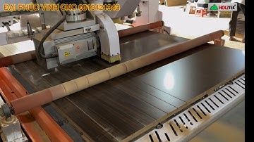 Máy cnc trung tâm nesting Holztek option trục lưỡi cưa cắt đa chiều