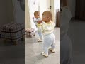 兄弟俩尬舞，谁更胜一筹#cutebaby #funny #萌娃 #搞笑 image