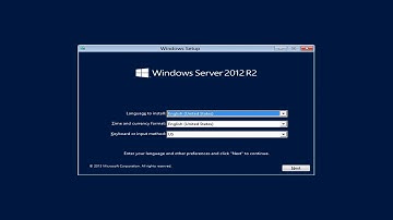 how to install windows 2012 r2 server