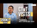 CTwT Visits NEET Topper Tanishka AIR 1 NEET 2022 | Study Room | Learning Hacks