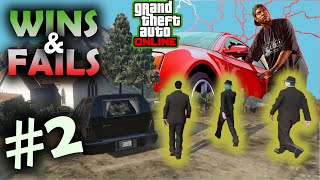 Fails & Wins [2] - GTAV ONLINE en español - ZACK90