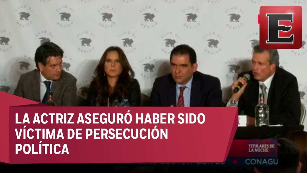 Conferencia de prensa de Kate del Castillo