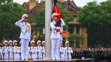 Video lễ thượng cờ rủ Quốc tang Tổng Bí thư Nguyễn Phú Trọng