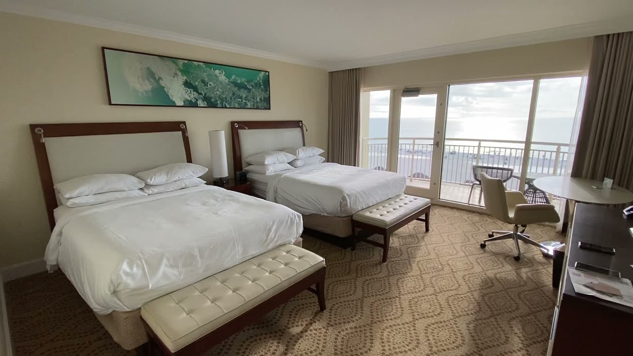 #Florida Marco Island | JW Marriott Marco Island Beach Resort | Gulf Front View, 2 Queen, Balcony.