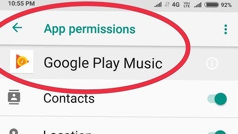 Fix Google Play Music Problem Solve || And All Permission Allow in Xiaomi Redmi Note 5 Pro