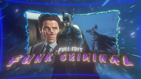 Funk Criminal Full Edit (+Preset) In Alight Motion 