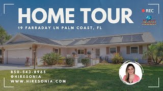 Live Your Waterfront Dream in Palm Coast, FL! Stunning Home with Private Dock! #floridarealestate