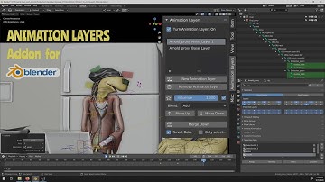 Animation Layers addon for Blender
