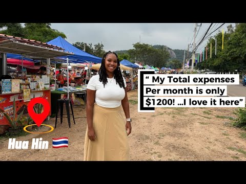 She Left the U.S for Hua Hin 🇹🇭 and Now Only Spends $1200/month for all Her Expenses! Condo Tour