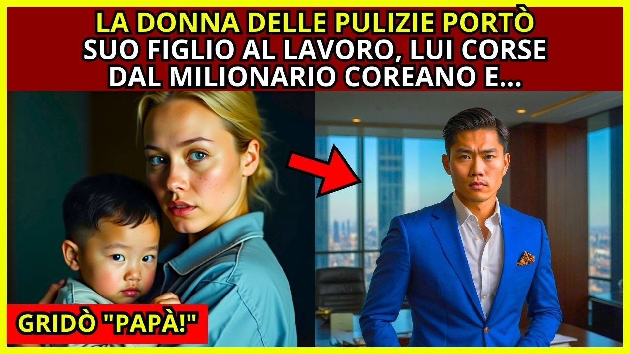 IL FIGLIO DELLA DONNA DELLE PULIZIE CORRE DAL MILIONARIO COREANO E DICE ...