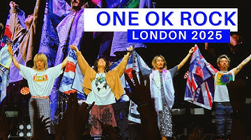 [4K] ONE OK ROCK 2025 "DETOX" world tour in London 15/10/25 - Full concert
