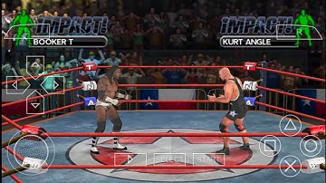 TNA Impact Cross The Line PSP Game For PPSSPP Emulator On Android Mobile Device | Gameplay