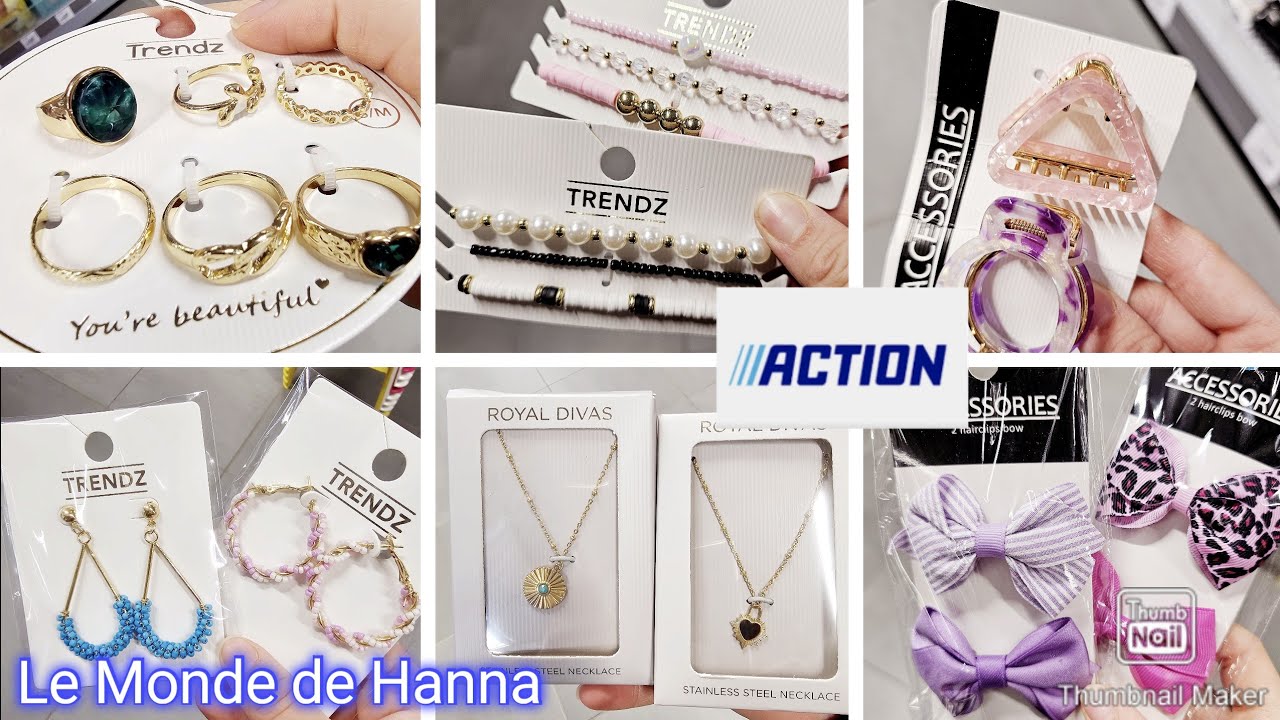 ACTION ARRIVAGE 19-04 BIJOUX ET ACCESSOIRES CHEVEUX ⚘️💓✨️