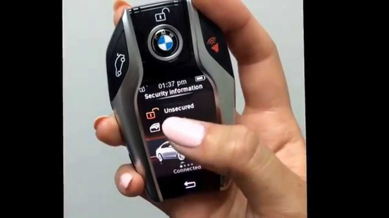 All new BMW Display key. Miami BMW 7 Series Tour Training - YouTube