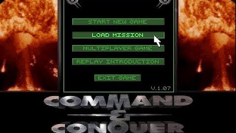Command & Conquer (PC/DOS) "GDI" Missions 10-15 Final, 1995, Westwood
