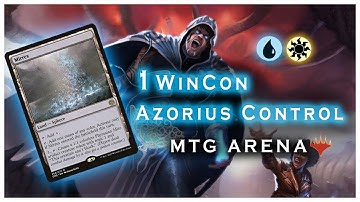 💧☀ 1 WinCon MTG Arena Standard BO1 - Azorius Control - Mirrex Tokens