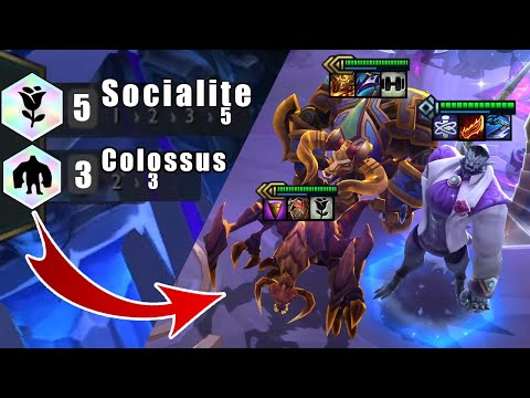 3 COLOSSUS in Patch 12.9 + 5 SOCIALITE is insane | TFT Set 6.5 PBE