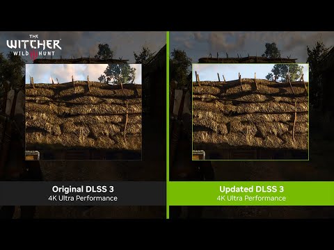 The Witcher 3 Wild Hunt  NVIDIA DLSS Keeps Getting Better