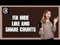 How to Fix Hide Like and Share Counts on Threads App! 