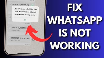 How To Fix WhatsApp Error ‘Couldn’t Place Call Make sure your device has an internet connection’