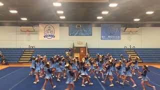 SMS Cheer Dallas - Catholic Bowl Pep Rally 2017