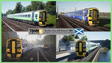 ScotRail Class 158 review (remade) ~ Train Sim World 6