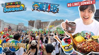 Local Tips on No Limit Summer! Super Mario Water Party x One Piece at Universal Studios Japan Ep.410