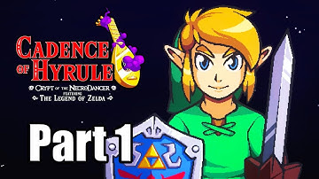 Cadence of Hyrule - Link Playthrough Part 1 | No Commentary [Nintendo Switch]
