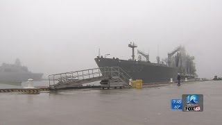 USNS Laramie returning to Norfolk tonight