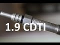 How to replace glow plugs on 1.9 cdti / JTDm 8v 120bhp z19dt świece żarowe
