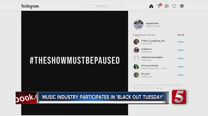 Nashville music industry goes silent for Blackout Tuesday