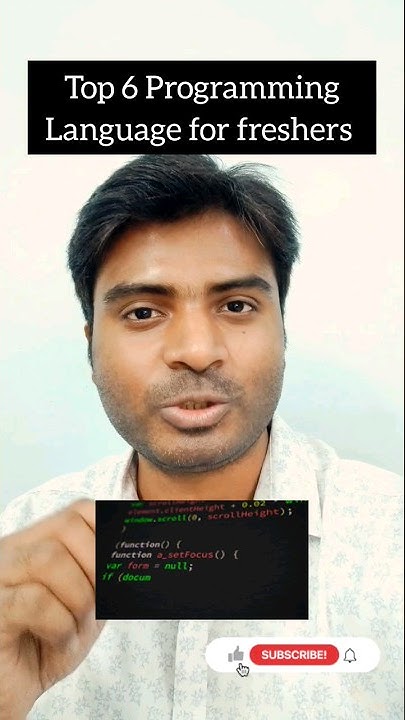 6 Best Programming languages to learn for Freshers to get Job work from ...