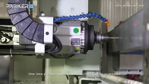 DMCC6 4 axis CNC machining center for drilling milling and tapping on Aluminum profile