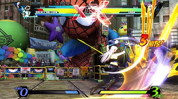 (Requested) ULTIMATE MARVEL VS. CAPCOM 3 Rocket Raccoon/Dante/Nova Playthrough